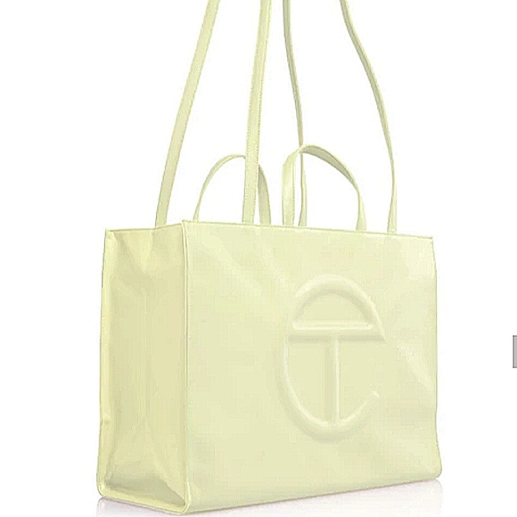 Telfar Large Shopping Bag in NEW unique color Glue! SOLD OUT - Picture 2 of 13